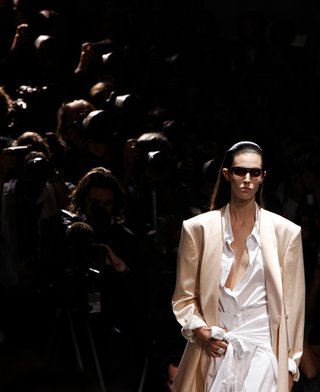 Illustration for article titled Dries Van Noten Takes The Power Jacket Quite, Uh, Seriously